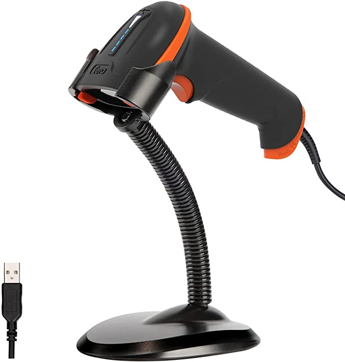 LECTOR DE BARRAS 1D TERA + Base para lectores TERA EOB