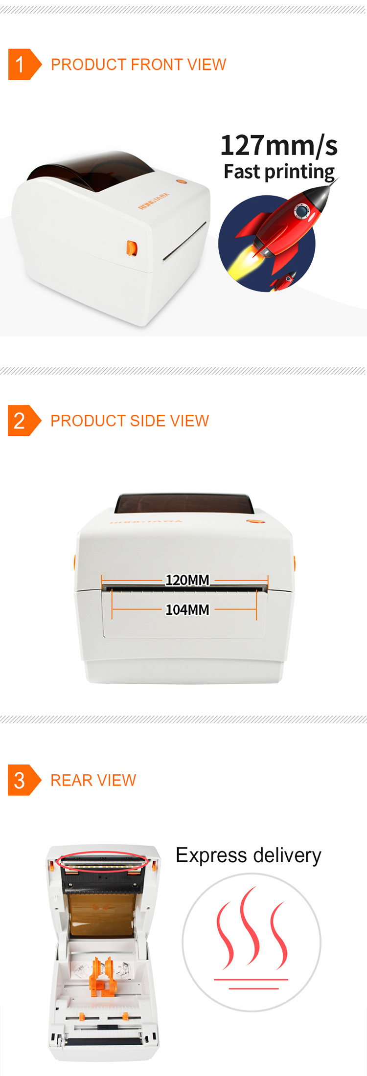 IMP ETIQ RONGTA DT 203DPI RP410