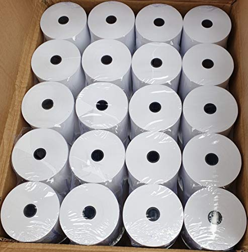 Caja de 40 Rollos de papel térmico de 80mm x 70mm