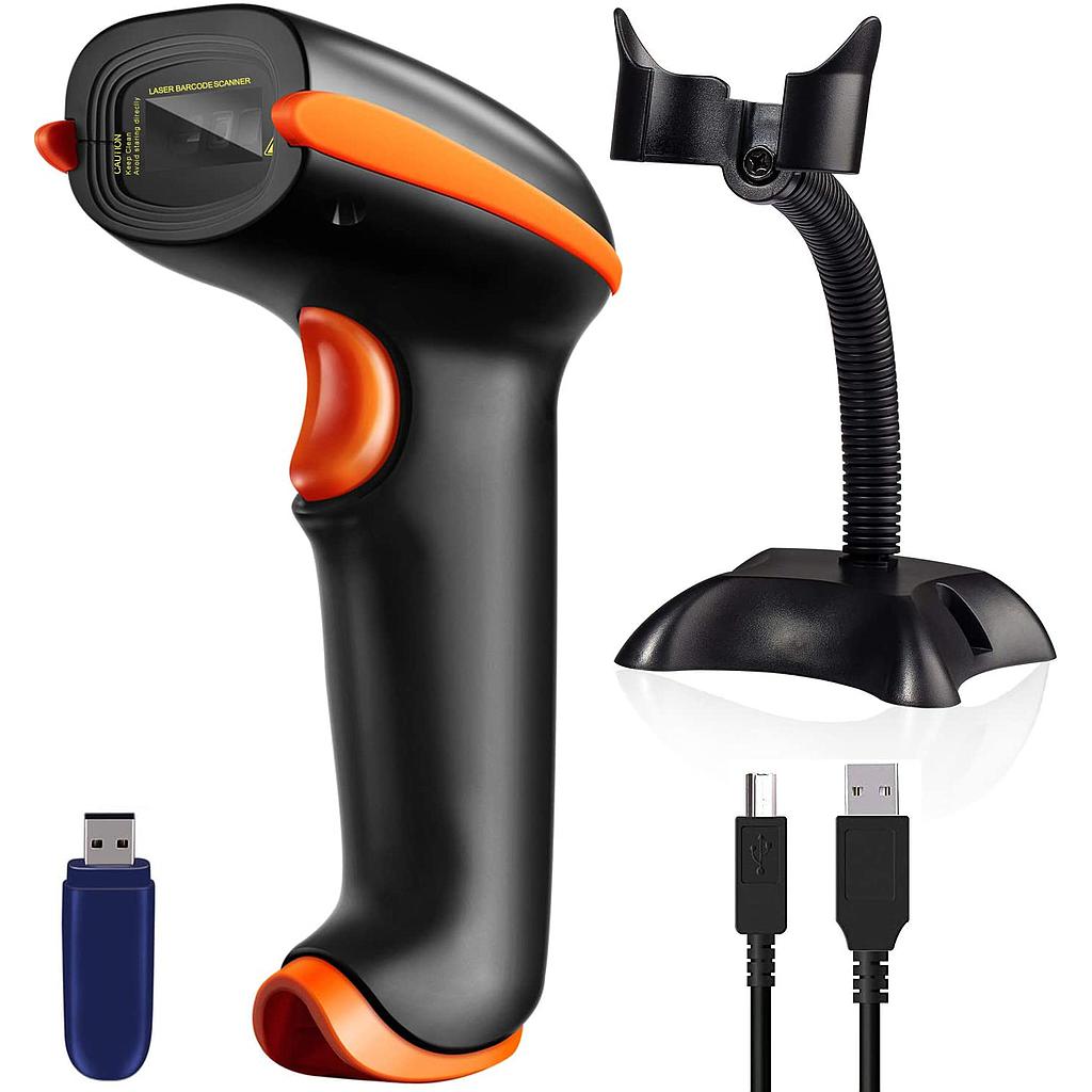 Lector barras 1D/2D USB/2.4GHz