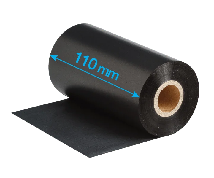 Ribbons 110mmx300 wax centro de 1&quot;